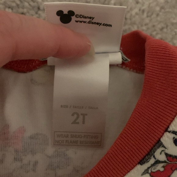 Pottery Barn Kids Mickey Mouse holiday Pjs set - Picture 4 of 7